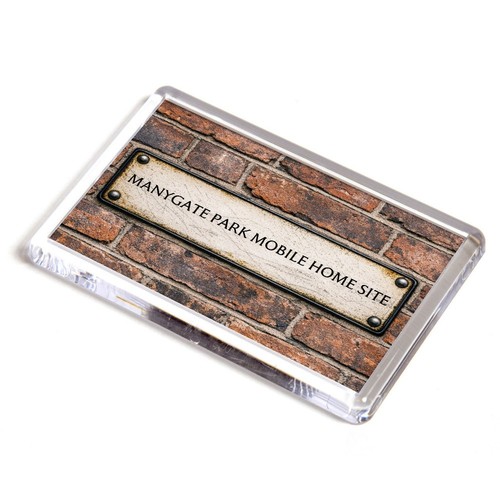 Fridge magnet manygate - manygate, park